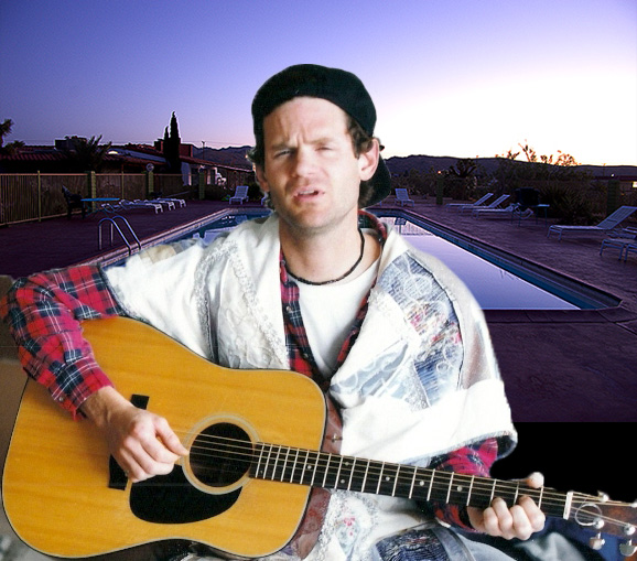 Willi Brown Poolside Joshua Tree '94